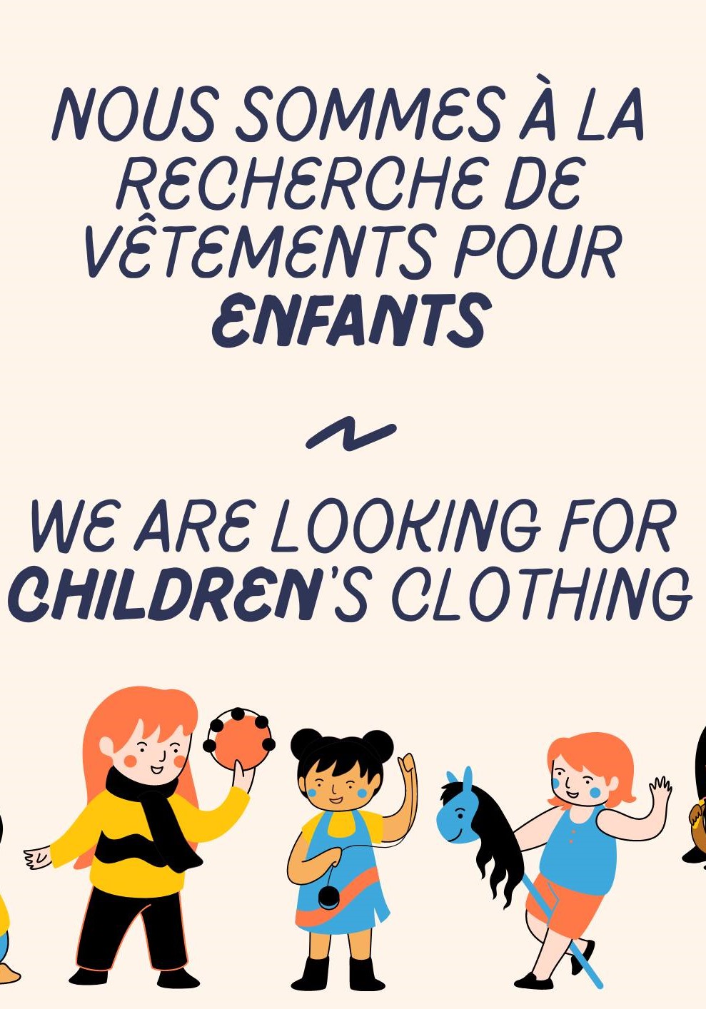need childrens clothes